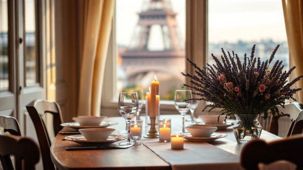 Découvrez comment organiser un dîner gastronomique chez soi à Paris