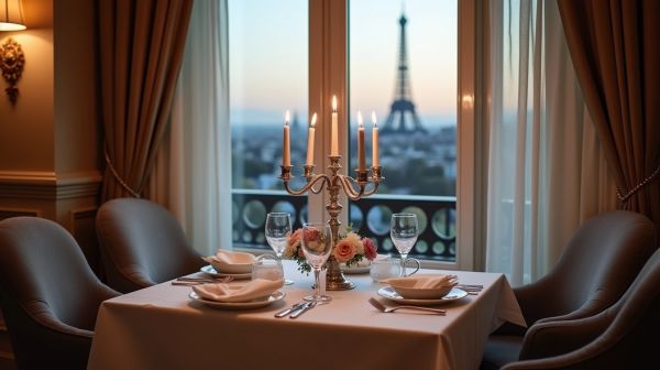 Le dîner gastronomique se vit désormais chez soi à Paris